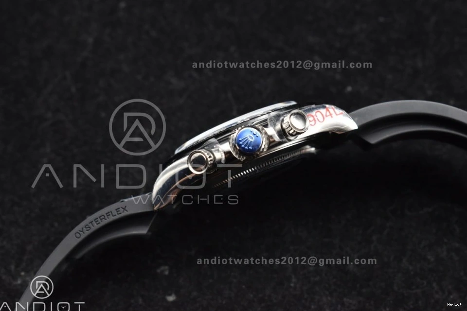 on SA4130 Rubber Strap 116519 Edition QF Daytona Gray Dial Best 1:1 Oysterflex 1110